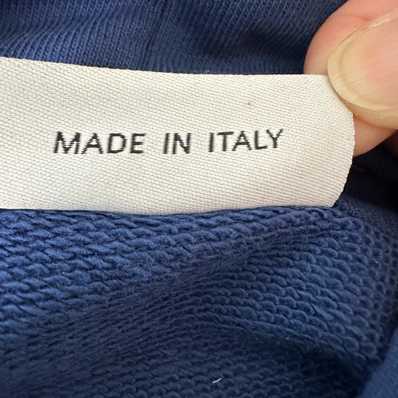 CHIARA FERRAGNI Cropped Hooded Sweatshirt Size Medium - Picture 8 of 8